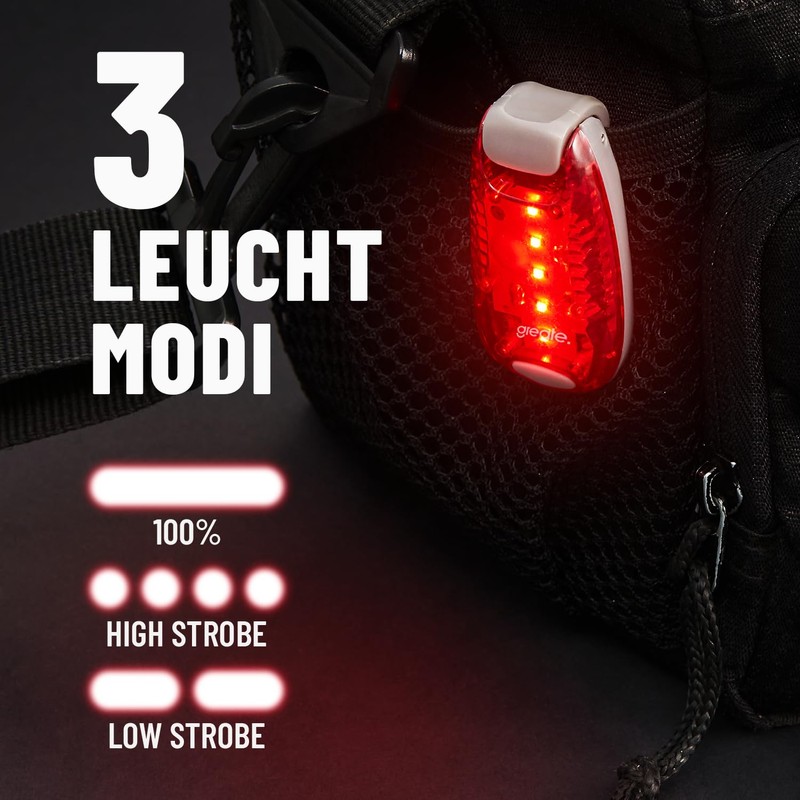 Greate LED Flashing Light School Bag - Light Clip Small,