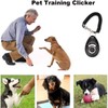 VANANA Pet Training Clicker Puppy Dog Training Snack Bag Built-in