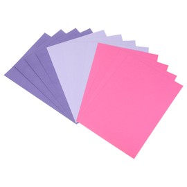 MECCANIXITY 30PCS Light Purple Deep Purple Rose Purple Color Cardstock, 8" x 12" Origami Cardstock Paper Sheets for Printing, DIY Drawing, Art Crafts Supplies