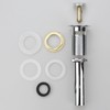 Polished Chrome Pop Up Sink Drain with Overflow, Bathroom Faucet