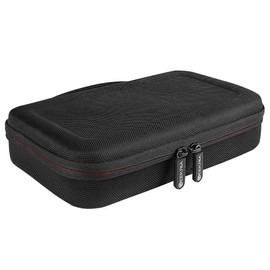 Geekria UltraShell Carrying Case for NÃ­ntendo Switch Console, Protective Travel Bag with Space for Cable, Charger, Accessories and Game Card Storage Slot (Black)