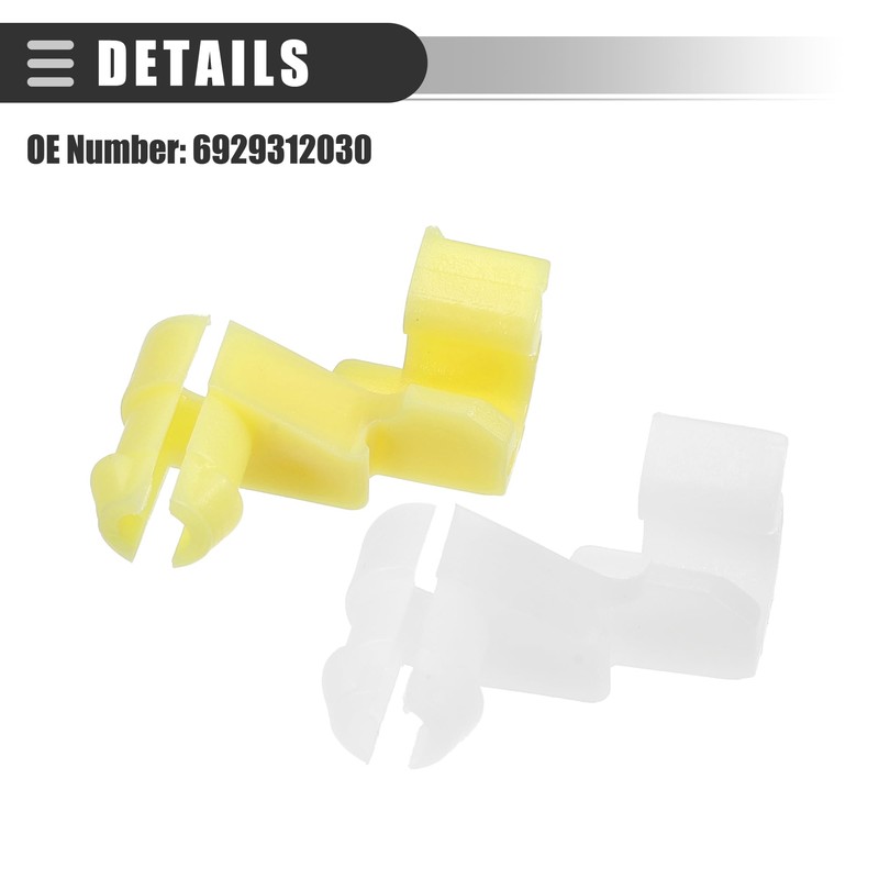 Motoforti Tailgate Door Handle Door Lock Rod Clip, for Toyota