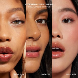 NUDESTIX Hydrating Peptide Lip Butter Tint Set – 3-Piece Glossy Lip Balm Kit with Avocado, Shea Butter & Peptides Plumping, Moisturizing Nude Lip Tints Clean, Vegan & Cruelty-Free