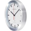 Stylish Radio Wall Clock In Aluminium Casing