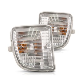 For 2001 2002 2003 Toyota RAV4 Front Signal/Corner Light Driver and Passenger Side Pair w/Bulbs For TO2530139 TO2531139