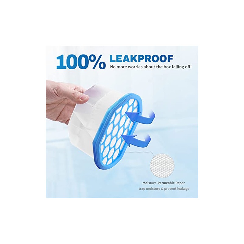 Vacplus Moisture Absorbers - Dehumidifiers for Closet, Efficient Humidity Absorber