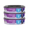 Litter Genie LitterLocker by, Pack of 3 XL Refill Cassette,