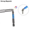 Screwdriver Bits Set Magnetic Impact Power Batch Phillips Pozidriv Cross