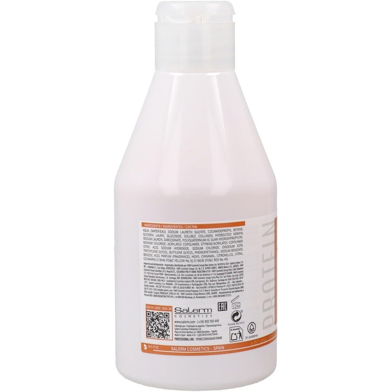 Shampoo Multi Proteínas Sin Parabenos Sin Sulfatos Vegano 300ml