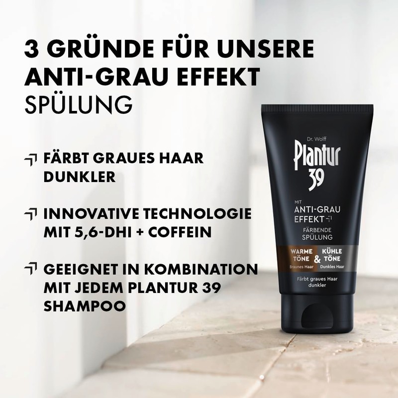 Plantur 39 2 x 150ml Anti Grey Dye Conditioner -