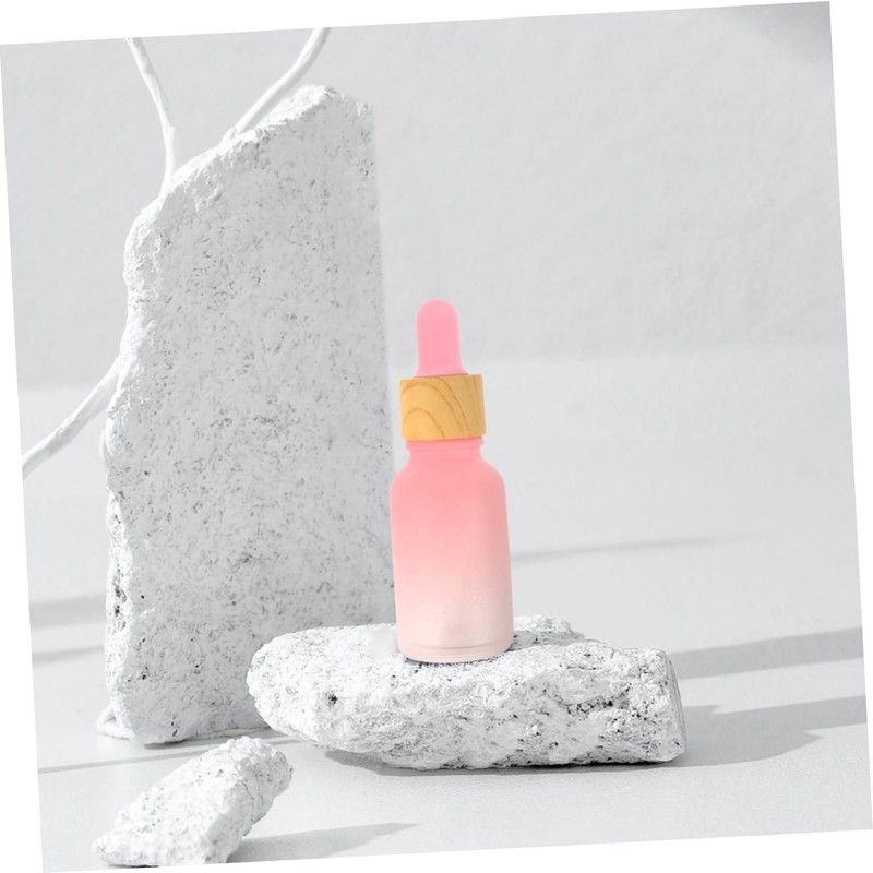 BIUDECO 15ml Gradated Frosted Dropper Essential Oil Bottle Sampling Size