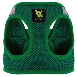 EcoBark Dog Harness - Luxury Step in Mesh Dog Harnesses in Forest Green - Soft & Secure Dog Harness Vest Body Wrap