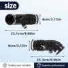 Werruibon 2PCS Air Intake Pipe Hose For 370Z 2009-2020 G37