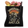 Immigrants Feed America Pro Immigration Farmer Farming Lover Tote Bag
