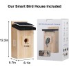 Camii Bird House with Camera, 5MP Smart Birdhouse Camera with