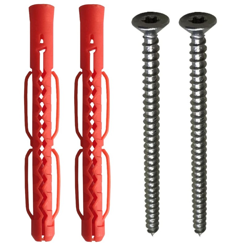 Oak Railing Handrail Set Kit with Angled Holder Various End