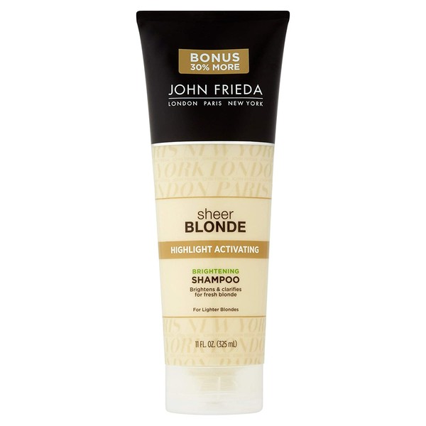 John Frieda sheer blonde Highlight Activating Enhancing Shampoo For Lighter Blondes 8.45 oz