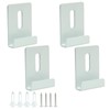 Bivethoi 8 PCS Metal Mirror Clips Mirror Holder Clips Heavy