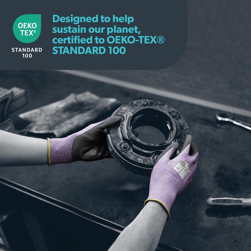 NITREX 285RP 5 Pairs of Work Safety Gloves with NitreGrip