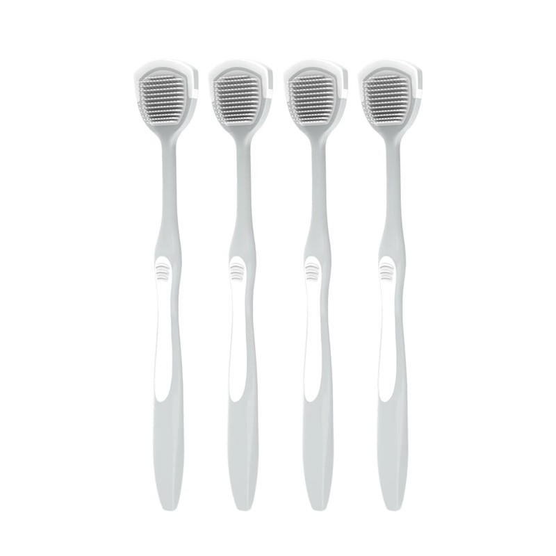 DR PERFECT Soft Tongue Brush Scraper Cleaner Helps Fight Bad