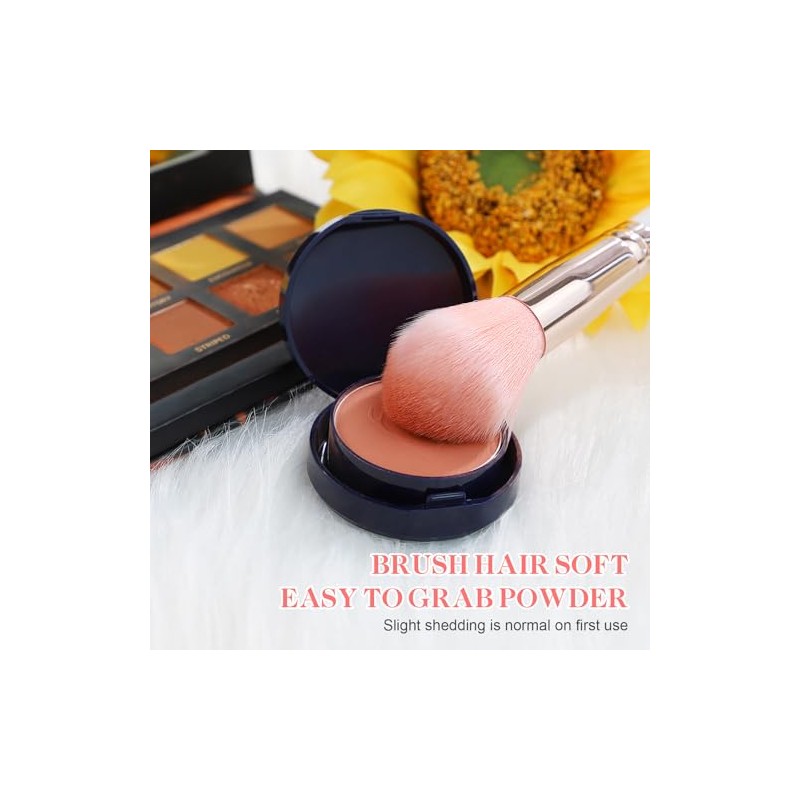 Marble Makeup Brushes Set 12 PCS with 2 Blending Sponges