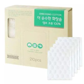 더순수한 화장솜 210P Purified Cotton Pads 210 Pieces