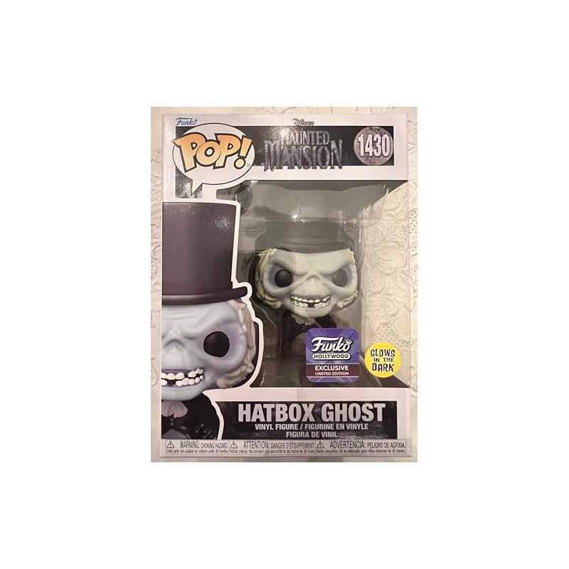 Funko Pop Haunted Mansion Hatbox Ghost Hollywood Exclusive