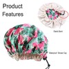 Flomiara 2 Pcs Shower Cap for Kids, Kids Shower Caps