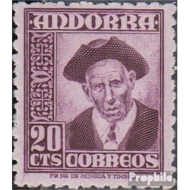 Andorra - Spanish Post 44 unmounted mint/never hinged ** MNH 1948 Symbols (Stamps for collectors)