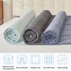 Cooling Coverlet Blanket Set for Hot Sleepers,Ultra-Soft Lightweight Microfiber Quilt,Cool