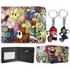 Wirhaut Children's Wallet Anime Cartoon Children's Leather Wallet Bi-fold Wallet