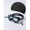 Swimming Goggles for Adults – Anti-Fog Wide Lens with UV
