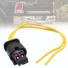 Priprilod License Plate Light Connector Harness 2-Way Compatible with Ram