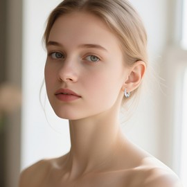 VIJASHOP Hoop Earring 925 Sterling Silver Bohemian Balinese Beaded Texture Circle Earrings for Women, Small, Sterling Silver, No Gemstone