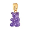 Crystal Haze Nostalgia Bear with Classic Connector Gold Plum ONE