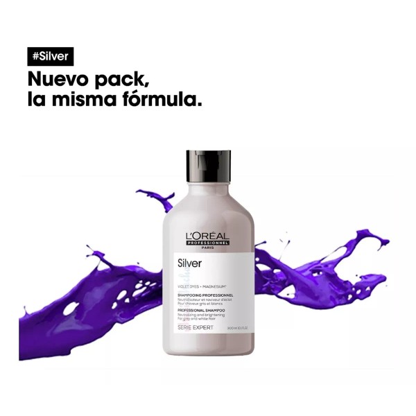 L'Oréal Shampoo Silver Magnesium Loreal 300ml C - Ml A $263