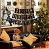 New Years Eve Party Supplies 2025-33Pcs Happy New Year Decorations