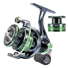 SeaKnight WR Fishing Reels, 5.2:1 17-28LB Carbon Fiber Drag, Lightweight Ultra Smooth Winding Spinning Fishing Reel