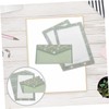 DOITOOL 1 Set Retro Floral Writing Set with Envelopes Cultural