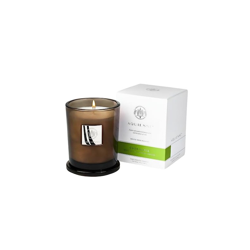 Aquiesse Fine Scented Large Candle In Box - Cherimoya 11oz