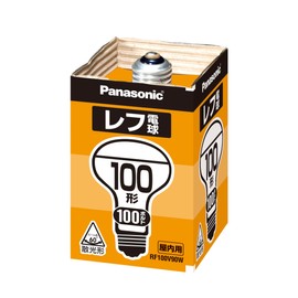 パナソニック レフ電球 ホワイト (屋内用) E26口金 100V100形 散光形(ビーム角=60°)