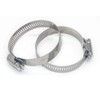 Stainless Steel Adjustable Hose Clamp Hose Band Pack of 6