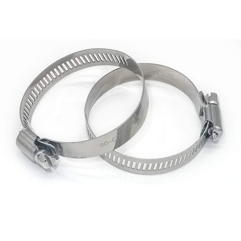 Stainless Steel Adjustable Hose Clamp Hose Band Pack of 6