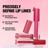 Labiales Líquidos Perlado 4 Piezas – Brillo Waterproof para Todo