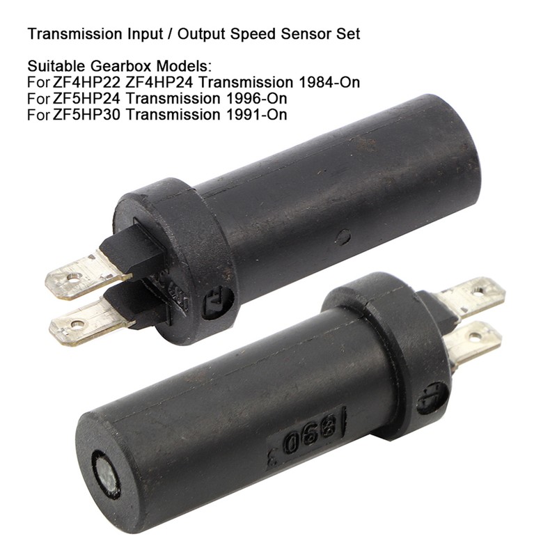 2pcs ZF5HP24 ZF5HP30 ZF4HP22 Transmission Input / Output Speed Sensor