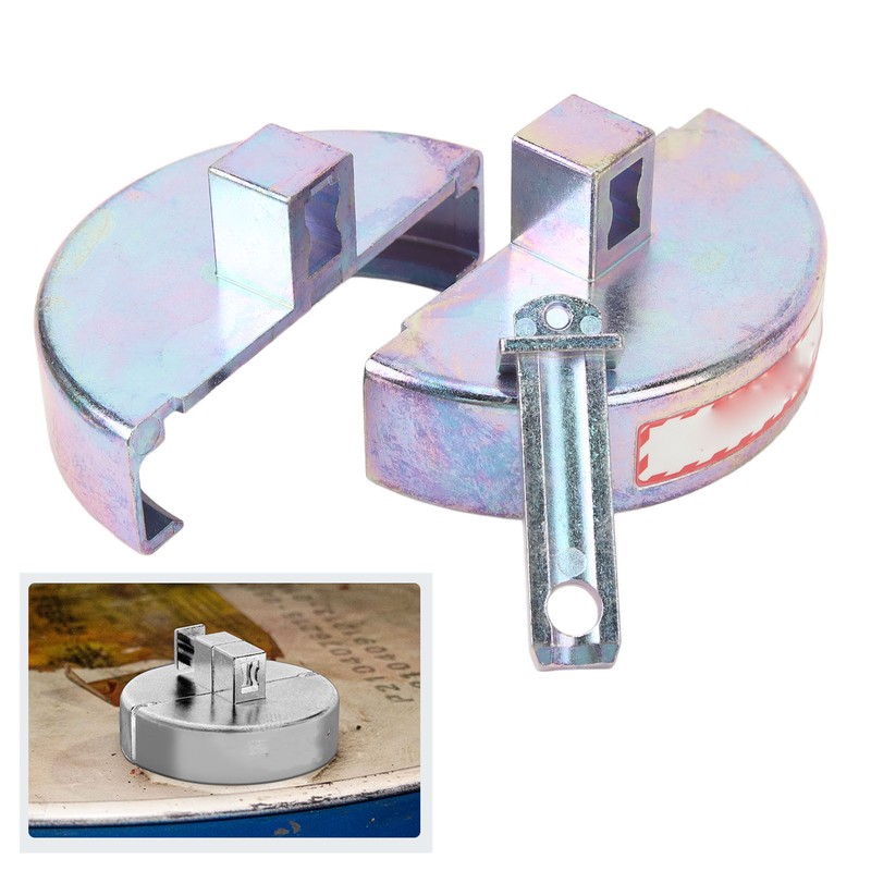 Lockout Tagout Drum Security Lock Zinc Alloy Versatile Easy to