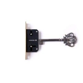 Holzando.de Mortice Lock with Key (E-b, 35 mm)