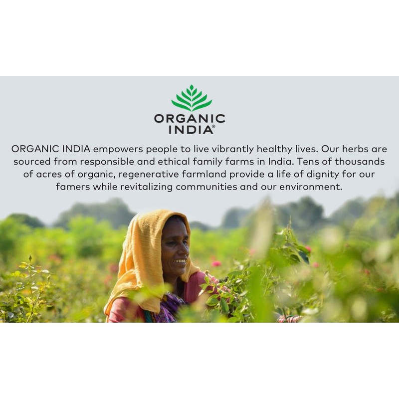 Organic India Triphala - Herbal Supplement with Amla, Bibhitaki, Haritaki,
