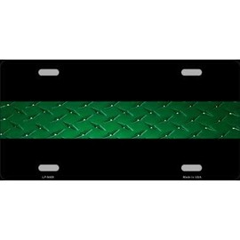 Federal Agents Diamond Plate Metal License Plate