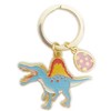 World Shoji 151164 Key Chain Dinosaur Key Ring Spinosaurus